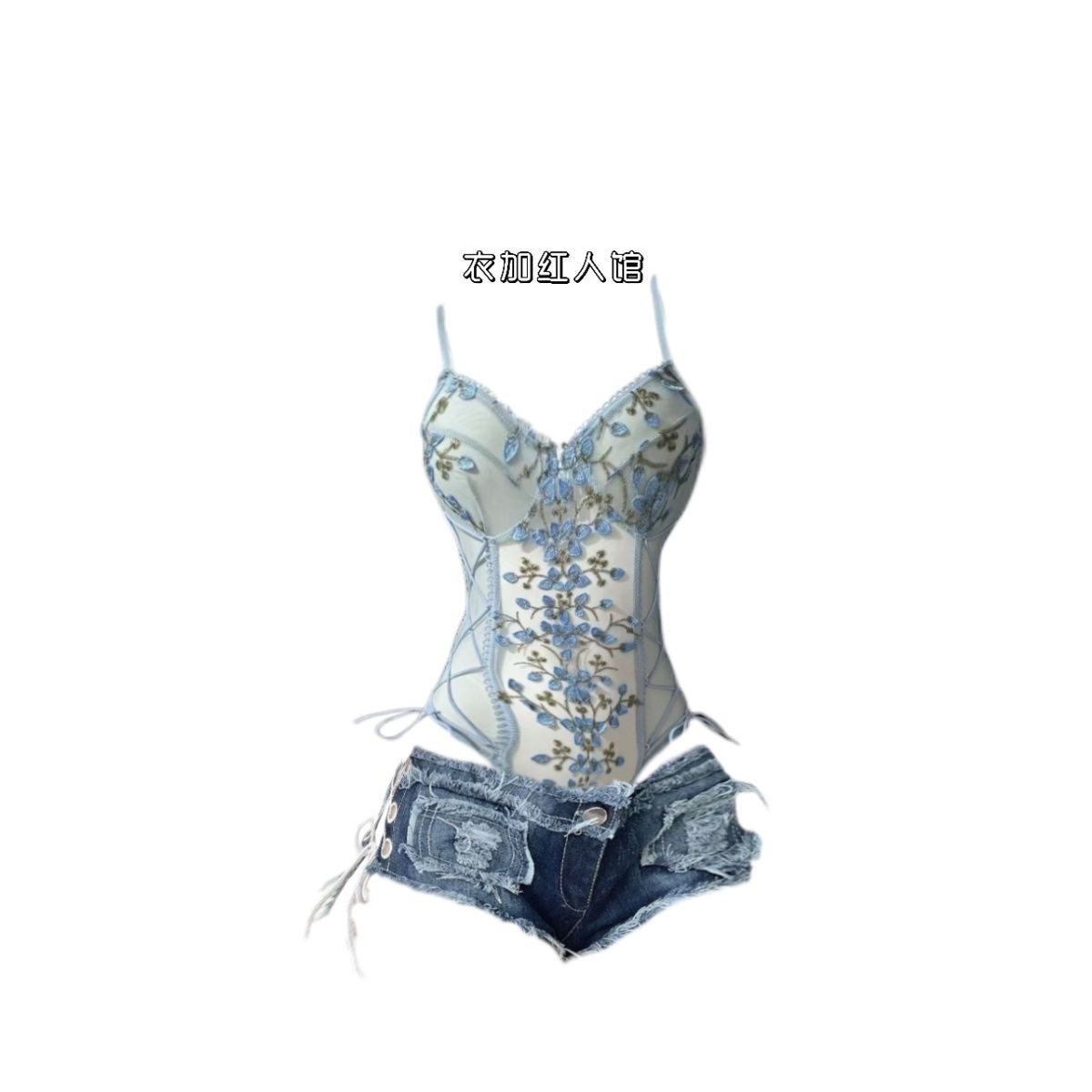 lingeries sexy hot hot sexy wo - Jeans 评论和价格