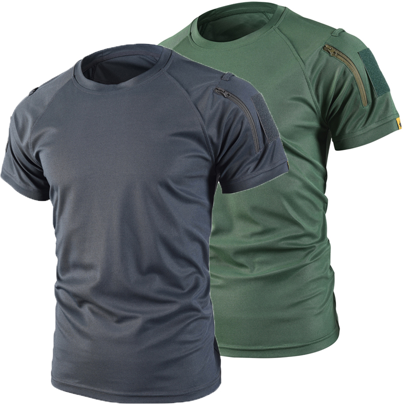 Men's Military Summer Sports T - Tactical Military Shirt Cargo 评论和价格