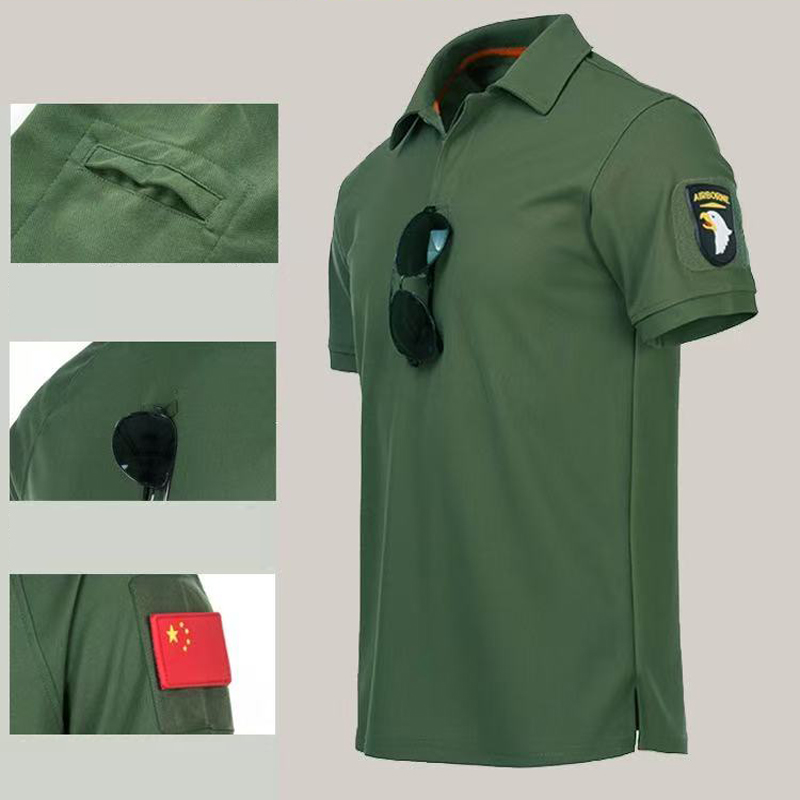 Men's Military Summer Sports T - Tactical Military Shirt Cargo 评论和价格
