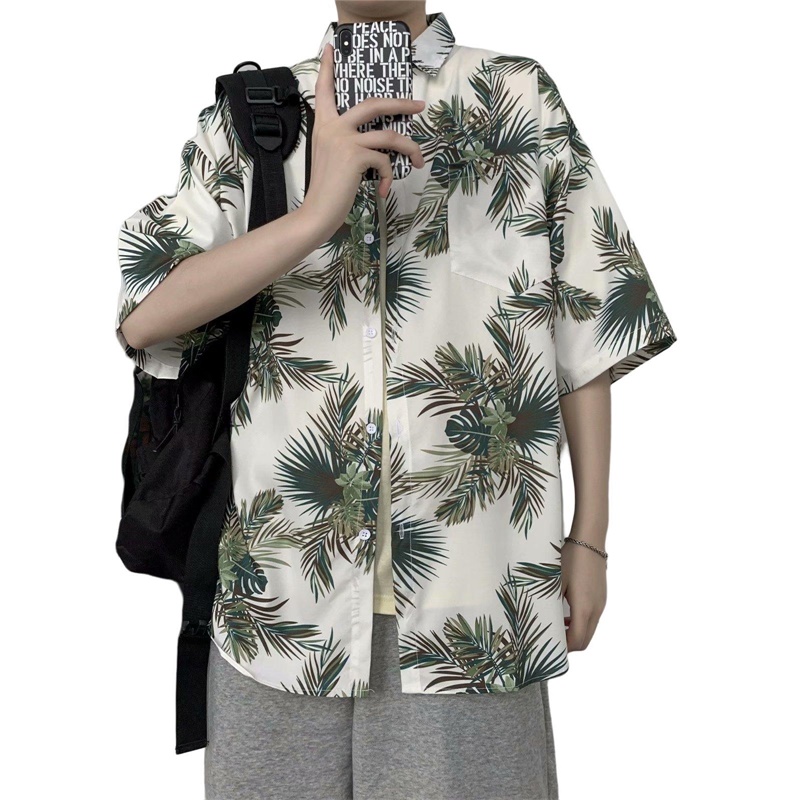 Casual Hawaiian Retro Floral P - Vintage Hawaiian Floral Shirt 评论和价格