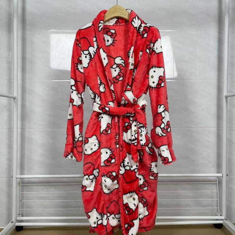 Nightgown Hello Kitty New Autu - Shirts 评论和价格