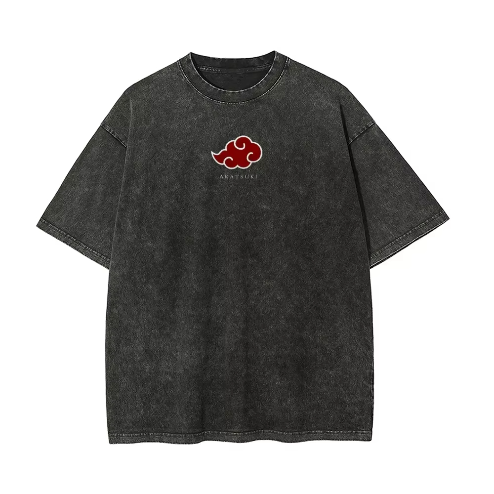 Naruto Itachi Uchiha T Shirt A - Acid Wash Vintage Graphic T Shirt 评论和价格