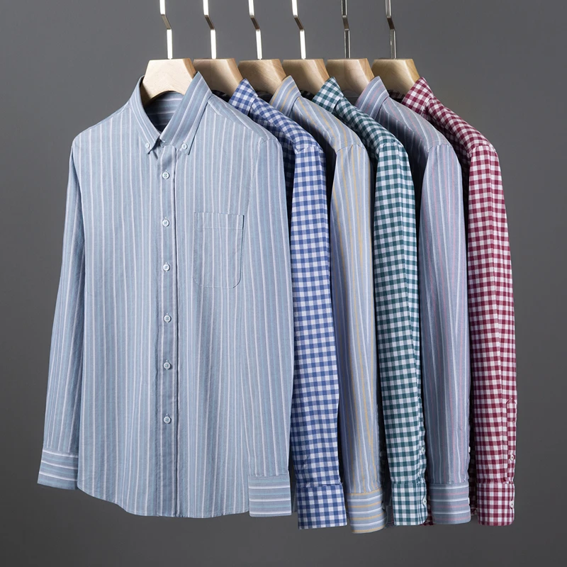 2026 Spring and Autumn 100% Co - Oxford Cotton Casual Shirt Business 评论和价格