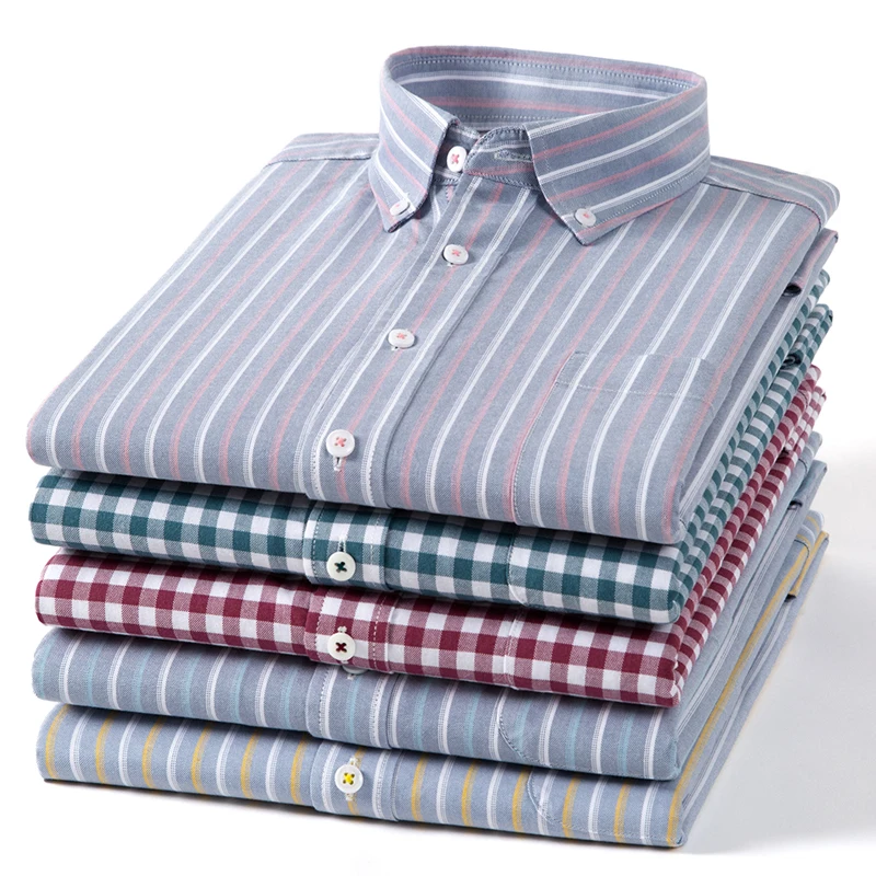 2026 Spring and Autumn 100% Co - Oxford Cotton Casual Shirt Business 评论和价格