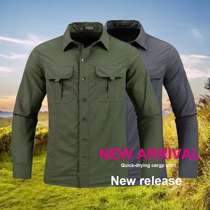 5XL Men Lightweight Quick-Dryi - Tactical Military Shirt Cargo 评论和价格