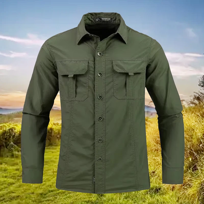 5XL Men Lightweight Quick-Dryi - Tactical Military Shirt Cargo 评论和价格