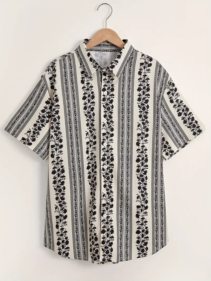 Men's classic bowling ball pat - Short Sleeve Bowling Shirt Retro 评论和价格