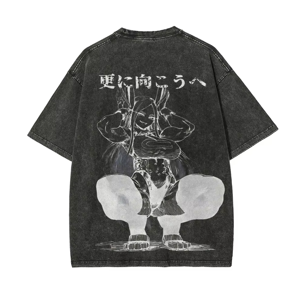 2026 Mirko T Shirt My Hero Aca - Acid Wash Vintage Graphic T Shirt 评论和价格