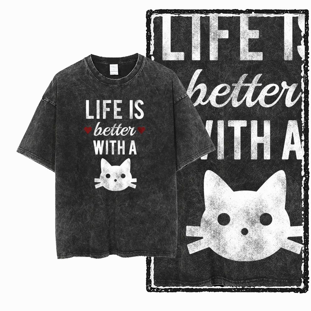 G55 Acid Washed Black Cotton C - Acid Wash Vintage Graphic T Shirt 评论和价格