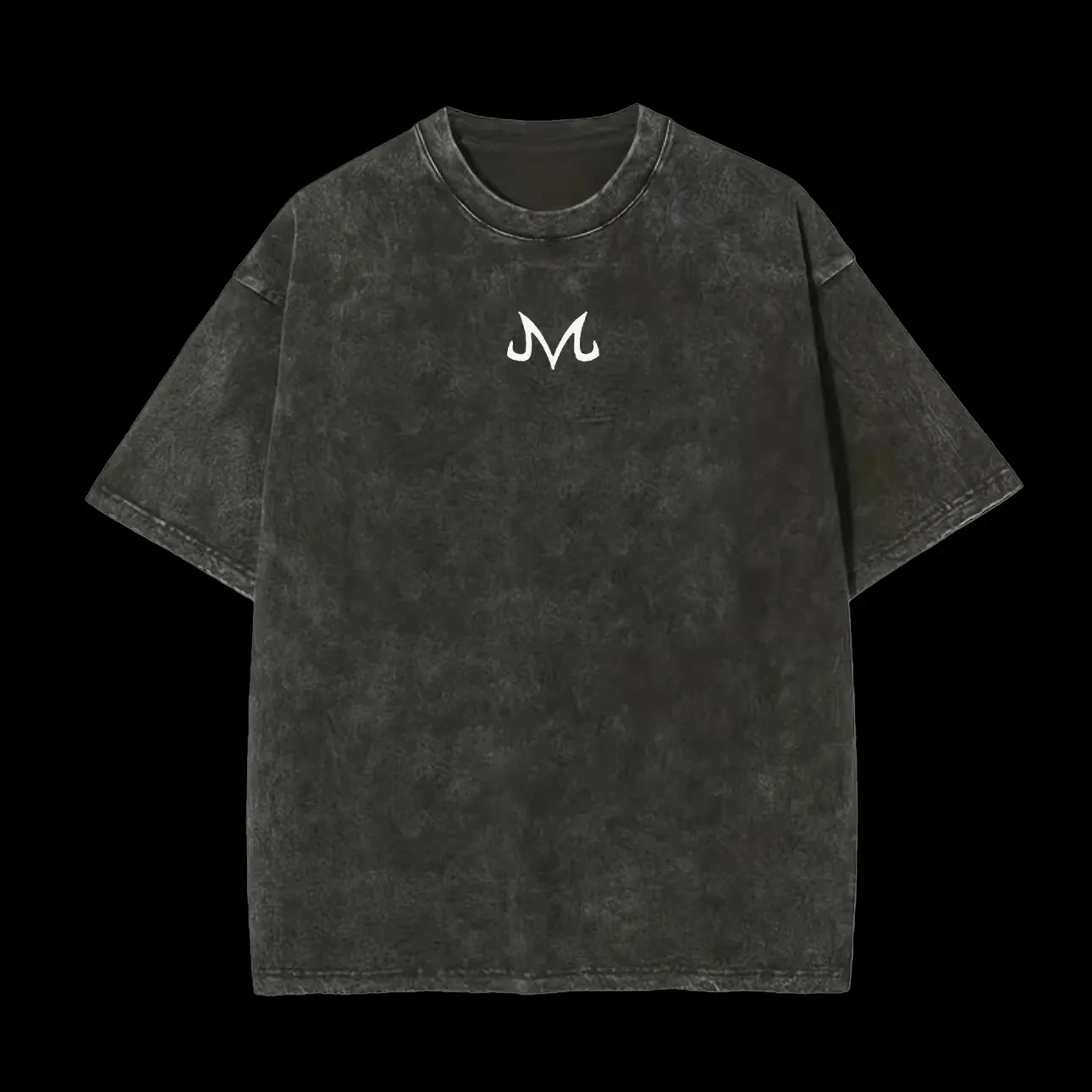 Majin M Logo T Shirt Men Acid  - Acid Wash Vintage Graphic T Shirt 评论和价格