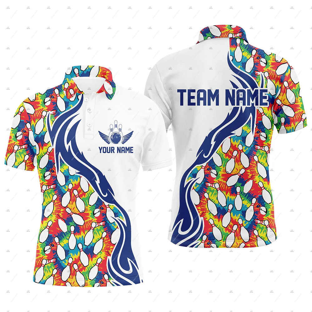 Custom Name Bowling Skull Flam - Short Sleeve Bowling Shirt Retro 评论和价格