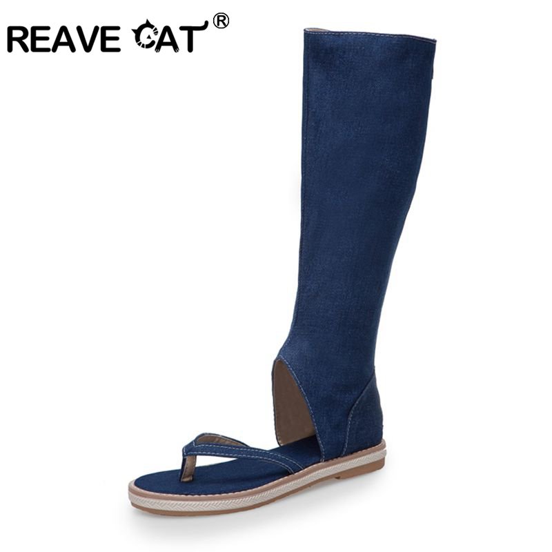 REAVE CAT shoes clip toe sanda - Jeans 评论和价格