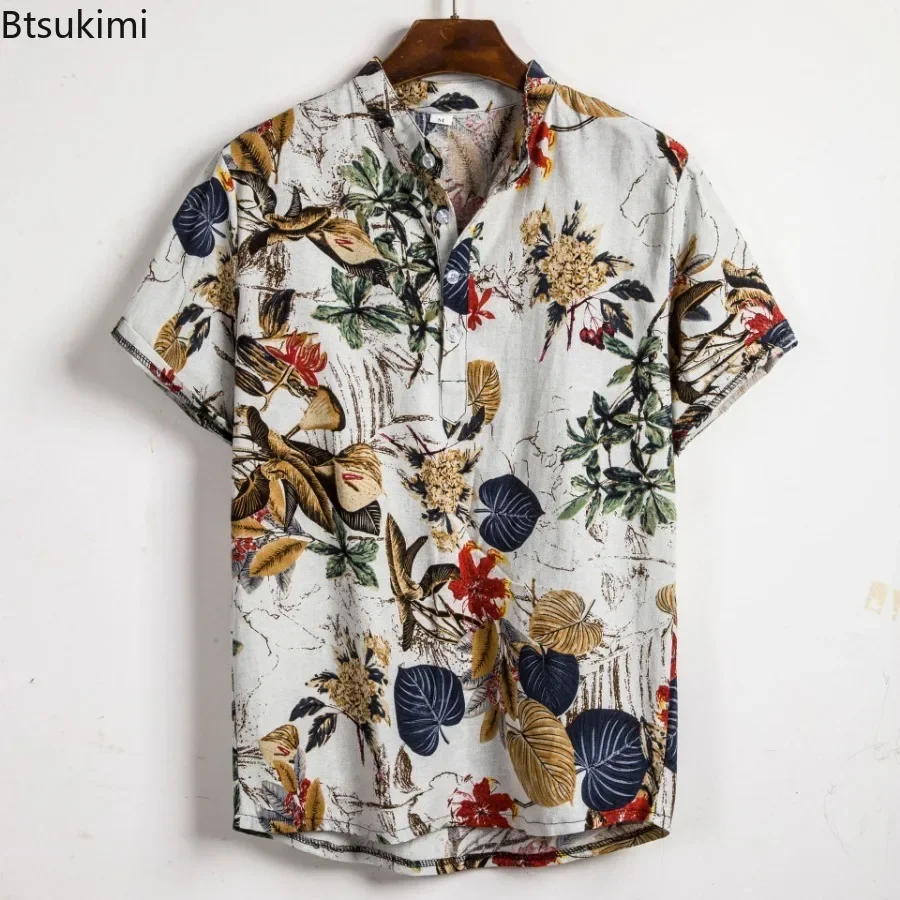 Hot Sale Men Hawaiian Floral P - Vintage Hawaiian Floral Shirt 评论和价格