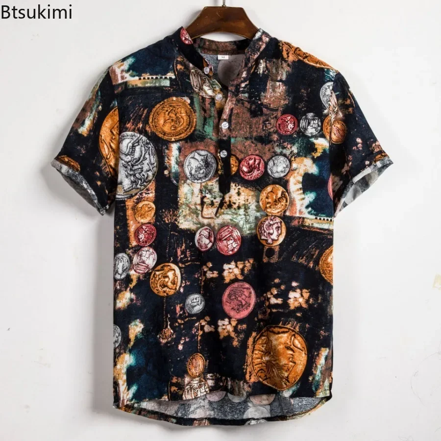 Hot Sale Men Hawaiian Floral P - Vintage Hawaiian Floral Shirt 评论和价格
