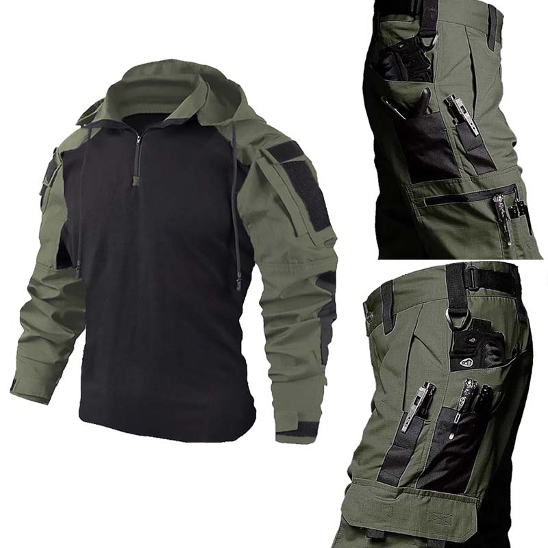 Tactical Uniform Set Military  - Tactical Military Shirt Cargo 评论和价格