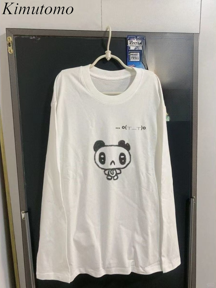 Kimutomo T Shirts Women Cartoo - T-Shirts 评论和价格